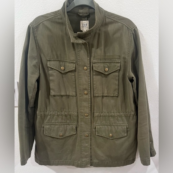 GAP Army Green Medium Utility Jacket - Picture 1 of 4